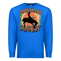 True Royal American cowboy Premium Sweatshirt - FaDigitalArtStudio