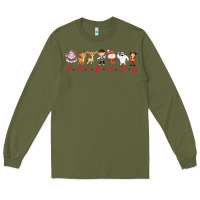 Army Green Friends Long Sleeve Tee - Bettercallsaul