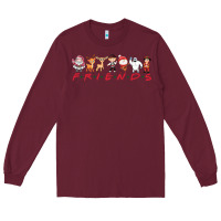 Burgundy Friends Long Sleeve Tee - Bettercallsaul