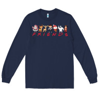 Navy Friends Long Sleeve Tee - Bettercallsaul