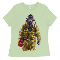 Matcha Firefighter Ladies Tee - LillyAllenDesigns