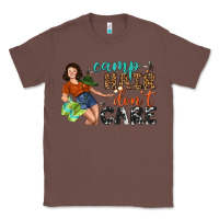 Chestnut Camp Hair Don't Care Classic Tee - BundleAndBundleShop