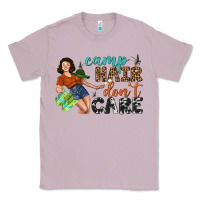 Lilac Camp Hair Don't Care Classic Tee - BundleAndBundleShop