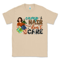 Mushroom Camp Hair Don't Care Classic Tee - BundleAndBundleShop