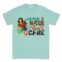 Camp Hair Don't Care Classic Tee | Teevron