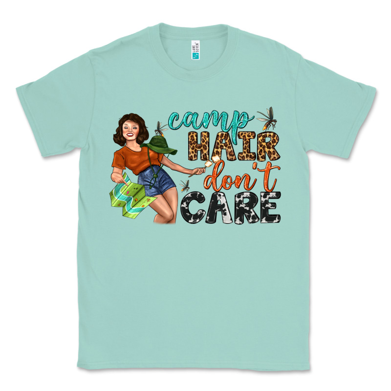 Camp Hair Don't Care Classic Tee by BundleAndBundleShop | Teevron