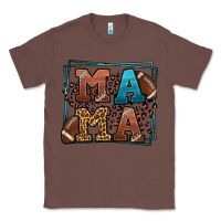 Chestnut American Football Mama Mother's Day Classic Tee - LillyAllenDesigns