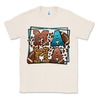 Natural American Football Mama Mother's Day Classic Tee - LillyAllenDesigns