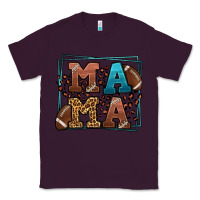 Plum American Football Mama Mother's Day Classic Tee - LillyAllenDesigns