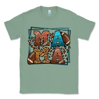 Sage American Football Mama Mother's Day Classic Tee - LillyAllenDesigns