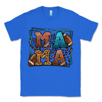 True Royal American Football Mama Mother's Day Classic Tee - LillyAllenDesigns