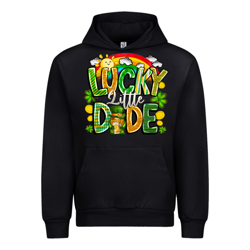Lucky Little Dude Urban Hoodie by CowhideDigitalArt | Teevron