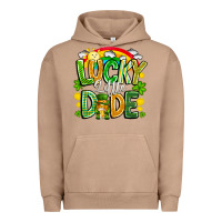 Pigment Burro Lucky Little Dude Urban Hoodie - CowhideDigitalArt