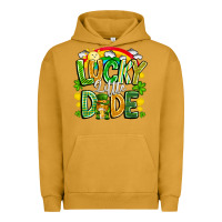 Pigment Peanut Butter Lucky Little Dude Urban Hoodie - CowhideDigitalArt