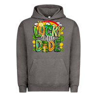 Pigment Tornado Lucky Little Dude Urban Hoodie - CowhideDigitalArt