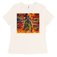 Bone Western Firefighter With American Ladies Tee - LillyAllenDesigns