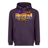 Plum Equal rights Heavyweight Hoodie - FaDigitalArtStudio