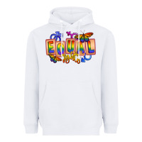 White Equal rights Heavyweight Hoodie - FaDigitalArtStudio