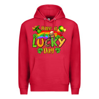 Cardinal St. Patrick's Have a lucky day Premium Hoodie - OliviaCreatesArt