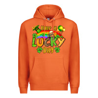Carrot St. Patrick's Have a lucky day Premium Hoodie - OliviaCreatesArt