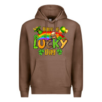 Chestnut St. Patrick's Have a lucky day Premium Hoodie - OliviaCreatesArt