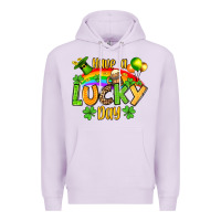 Lilac St. Patrick's Have a lucky day Premium Hoodie - OliviaCreatesArt