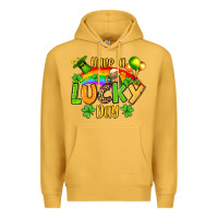Mustard St. Patrick's Have a lucky day Premium Hoodie - OliviaCreatesArt