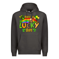 Smoke St. Patrick's Have a lucky day Premium Hoodie - OliviaCreatesArt