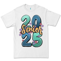 White senior 2025 Premium Tee - MaliasSmallBusiness
