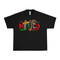 Black colorful mexico collage Urban Heavy Tee - LillyAllenDesigns