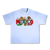 Grape Ice colorful mexico collage Urban Heavy Tee - LillyAllenDesigns