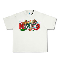 Pistachio colorful mexico collage Urban Heavy Tee - LillyAllenDesigns