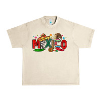 Sandshell colorful mexico collage Urban Heavy Tee - LillyAllenDesigns