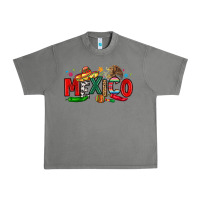 Tornado colorful mexico collage Urban Heavy Tee - LillyAllenDesigns