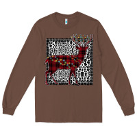 Chestnut Christmas Deer Long Sleeve Tee - Bettercallsaul