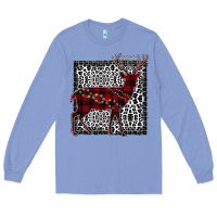 Colony Blue Christmas Deer Long Sleeve Tee - Bettercallsaul