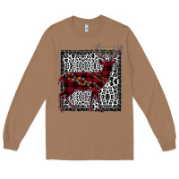 Toasted Coconut Christmas Deer Long Sleeve Tee - Bettercallsaul
