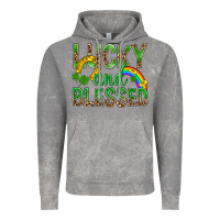 Cloud Rock Lucky And Blessed St Patricks Vintage Hoodie - BundleAndBundleShop