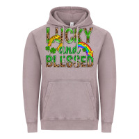 Vintage Zinc Lucky And Blessed St Patricks Vintage Hoodie - BundleAndBundleShop