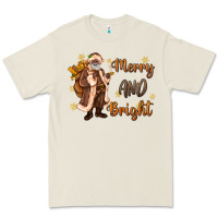 Bone merry and bright black santa Premium Tee - MaliasSmallBusiness