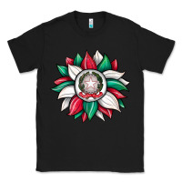 Black sunflower i̇talian flag Classic Tee - JahusDesignShop