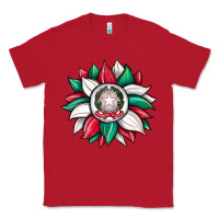 Red sunflower i̇talian flag Classic Tee - JahusDesignShop