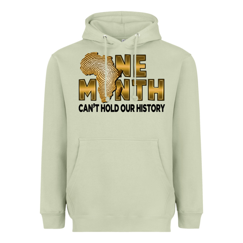 One Month Can't Hold Our History Heavyweight Hoodie by FaDigitalArtStudio | Teevron