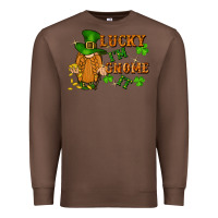 Chestnut lucky i'm gnome it St. Patricks Day Premium Sweatshirt - FaDigitalArtStudio