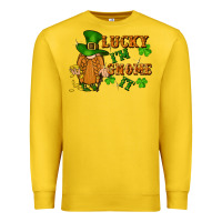 Lemon lucky i'm gnome it St. Patricks Day Premium Sweatshirt - FaDigitalArtStudio