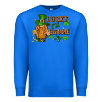 True Royal lucky i'm gnome it St. Patricks Day Premium Sweatshirt - FaDigitalArtStudio