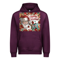 Mauve Wine merry christmas y'all Urban Hoodie - CowhideDigitalArt