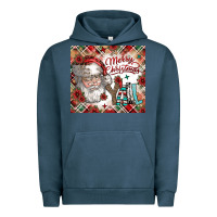 Pigment Midnight Navy merry christmas y'all Urban Hoodie - CowhideDigitalArt