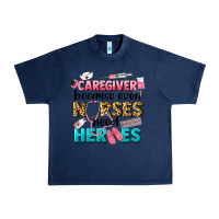 Navy caregiver because nurses need heroes Urban Heavy Tee - LillyAllenDesigns