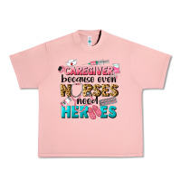 Salmon caregiver because nurses need heroes Urban Heavy Tee - LillyAllenDesigns